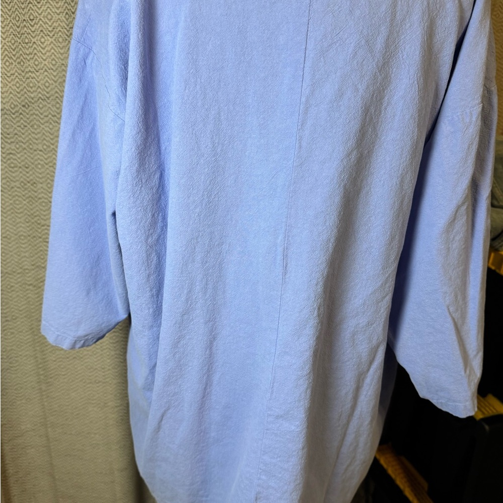 Blue Top with sea shells Anthony Resort wear - Picture 6 of 9